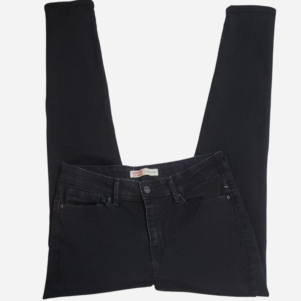 Levi's High-Rise Skinny Jeans | Black | W29 L30 | Classic